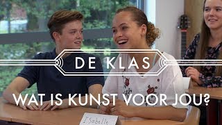 Wat is kunst voor jou  De Klas met Matthijs van Nieuwkerk [upl. by Eisdnil]