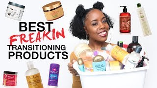 Favorite Transitioning Hair amp Natural Hair Products for Faster Hair Growth [upl. by Latty]