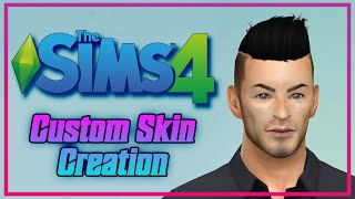 How To Create A Custom Skin  Sims 4  Sims 4 Studio [upl. by Natfa]