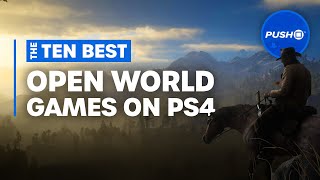 Top 10 Best Open World Games for PS4  PlayStation 4 [upl. by Hazlip334]