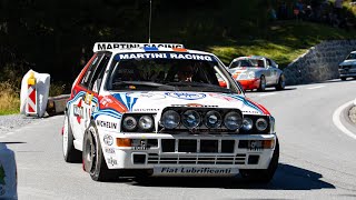 Lancia Delta HF Integrale EVO Goup A Details Start up and Track action [upl. by Emelen968]