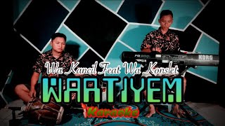 WARTIYEM Karaoke KENDANG RAMPAK version Nada Cowo ll Wa kancil amp Wa Konslet [upl. by Yrreb]