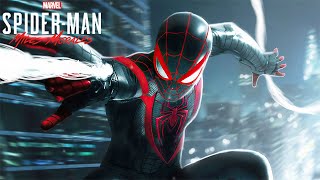 Spiderman Miles Morales Theme  FULL VERSION from Gameplay Demo PS5 [upl. by Linnie334]