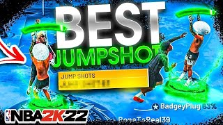 BEST JUMPSHOT in NBA 2K22 HOW TO GREEN EVERYTHING  BEST JUMPSHOT FOR EVERY BUILD [upl. by Ellertal]