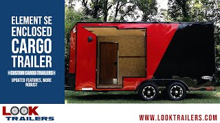 Element SE Enclosed Cargo Trailer By LOOK Trailers [upl. by Eceined]