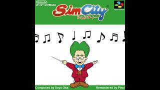 SimCity SNES Remastered  City [upl. by Ahsienat]