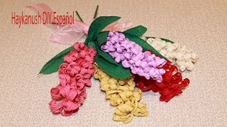 Como Hacer Flores de Papel Crepe Paso a Paso Crepe Flores [upl. by Ahsertal]