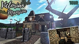 Victorian Style Mini Mansion  Tour  Bloxburg ROBLOX [upl. by Sulienroc159]