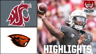 Oregon State Beavers vs Washington State Cougars  Full Game Highlights [upl. by Nawtna]