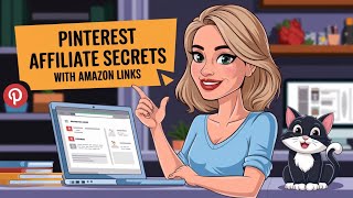 Pinterest Affiliate Marketing Secrets REVEALED with Amazon links [upl. by Neetsirhc]