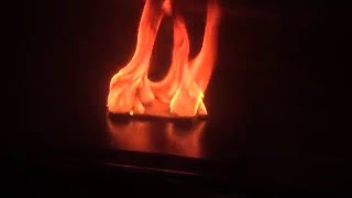 ABS Acrylonitrile Butadiene Styrene Burn Test [upl. by Maribelle]