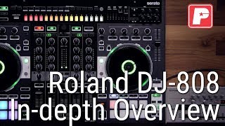 Roland DJ808 Serato InDepth Overview [upl. by Ib]