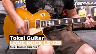 Tokai Guitar LS129 Love Rock Japan in Gold Top [upl. by Aneekahs642]