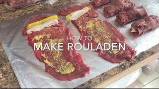 How to make Rouladen [upl. by Donnenfeld998]