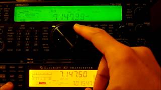 Elecraft K3 vs Kenwoood TS590SG [upl. by Darrelle]