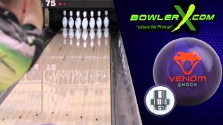 Motiv Venom Shock  Bowling Ball Reaction Video  BowlerXcom [upl. by Leirad364]