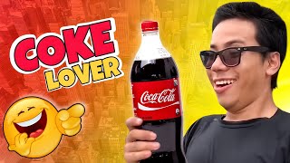 Coke Drinkers 😍  Jerry Limbu [upl. by Ahsirtap]