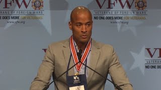 2018 VFW Americanism Award  David Goggins [upl. by Huda211]