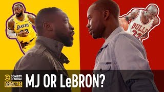 Who’s the GOAT LeBron or Jordan [upl. by Libove]