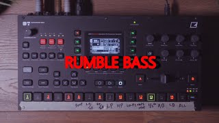 Octatrack Tutorial Video RUMBLE BASS [upl. by Ecahc]