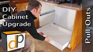 How to Build amp Install Pull Out Shelves  DIY Guide [upl. by Juback110]