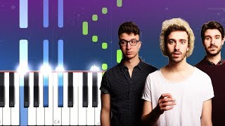 AJR  Karma Piano Tutorial [upl. by Edme]