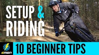 10 EMTB Tips For Beginners  Bike Setup And Riding [upl. by Ahtel]