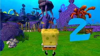 SpongeBob Battle for Bikini Bottom  Part 2 Jellyfish Fields 1080p [upl. by Ahserak]