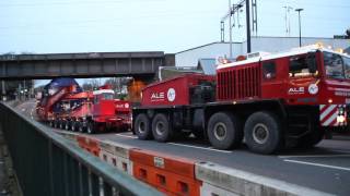 ALE Heavy Haulage Unipower  North London Electrical Transformer move [upl. by Ylenats]