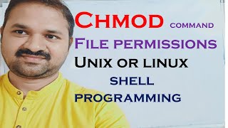 chmod command  File Permissions  UNIX  LINUX  Shell  Scripting  Programming Change Mode [upl. by Tisman498]