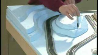 Build a model train layout Model railroad scenery Part 1 how to WGH [upl. by Namhar]