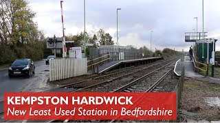 Kempston Hardwick  Least Used Station Bedfordshire [upl. by Leahci849]