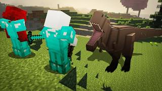 Surviving Dinosaurs in Minecraft [upl. by Selohcin]