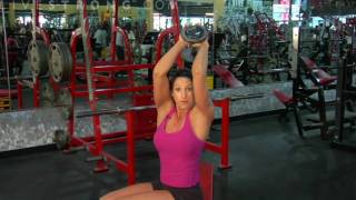 How to Do Triceps Dumbbell Extensions [upl. by Aldas]