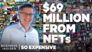 Beeple Explains The Absurdity Of NFTs  So Expensive [upl. by Adamik]