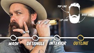 How to Trim Your Beard at Home 4 Step Tutorial  GQ [upl. by Animrac519]