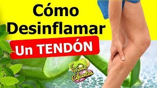 Inflamacion De Tendones ¿Como Desinflamar Un Tendon [upl. by Theron]