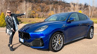 New Maserati SUV revealed  Grecale Trofeo [upl. by Engracia793]