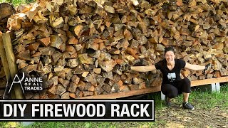 How to cut split stack and dry firewood  Homesteading [upl. by Eiramyelhsa592]