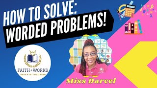 How to solve Math Worded problems [upl. by Ahtebbat335]