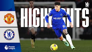 Man Utd 21 Chelsea  HIGHLIGHTS  Premier League 202324 [upl. by Thorr]