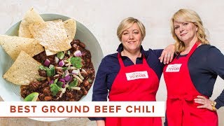 How to Make the Absolute Best Ground Beef Chili [upl. by Yelats]