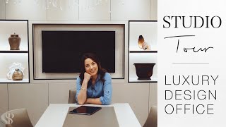 LUXURY STUDIO TOUR  INTERIOR DESIGN  HOME TOUR  Behind The Design  Episode 4 [upl. by Eileme]