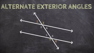 What are Alternate Exterior Angles [upl. by Noiztneb]