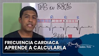 CALCULA TU FRECUENCIA CARDIACA EN EL EKG [upl. by Stanfield]