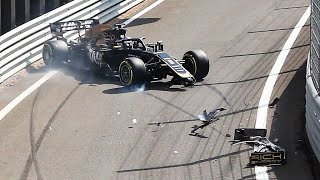 5 bizarre crashes of Grosjean [upl. by Ardelis]