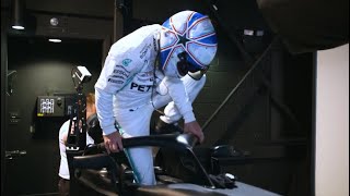 BEHIND THE SCENES  Mercedes F1 Simulator [upl. by Lamori]