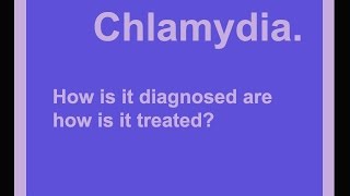 Treatment of Chlamydia [upl. by Lyns574]