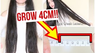 GROW YOUR HAIR FASTER amp LONGER IN 1 WEEK PROOF [upl. by Schluter]