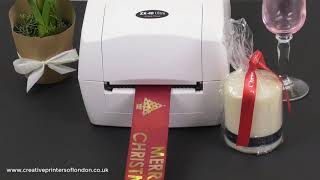 Ribbon Printer Ribbon Printing Machine Branding Packaging [upl. by Husha472]